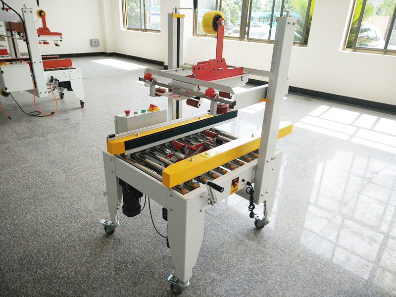 JS-FXZ500B 左右驅(qū)動配聯(lián)線手動自動折蓋膠帶封箱機